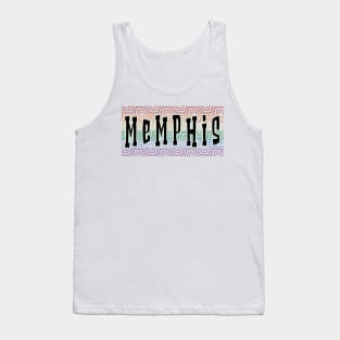 LGBTQ PATTERN AMERICA MEMPHIS Tank Top